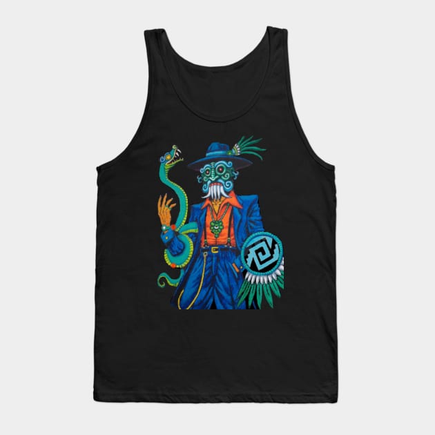 Aztec Pachuco Tank Top by ArtRooTs